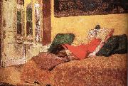 Edouard Vuillard Lucy s black Sweden oil painting artist